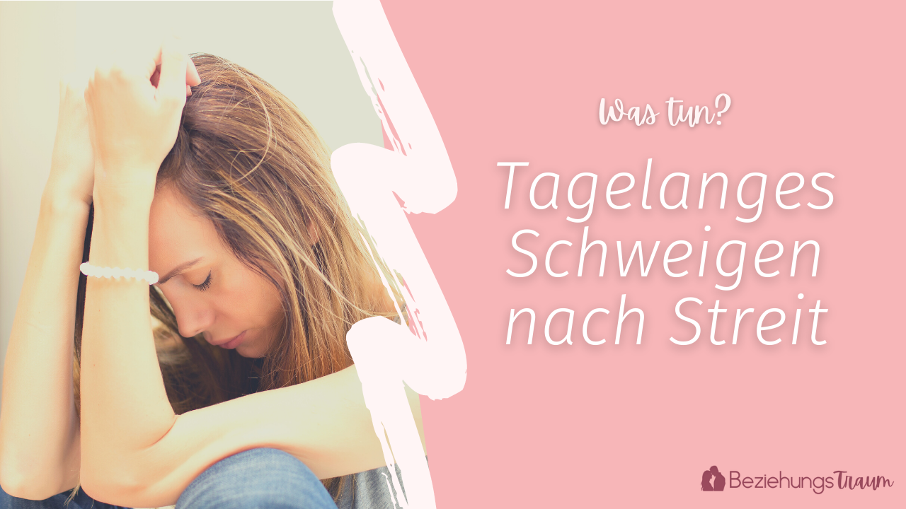 Schweigen Nach Streit Aushalten